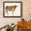 Long Horn - Reproduction d'art sur toile encadrée-1709508630-1709508639
