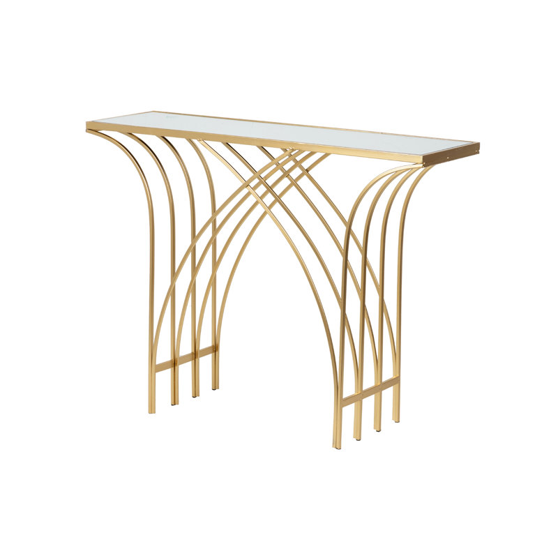 Roundhay 264.16cm Console Table, 79cm H x 104cm W x 30cm D
