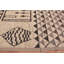 Tapis moderne à motif géométrique tribal berbère unique de conception unique