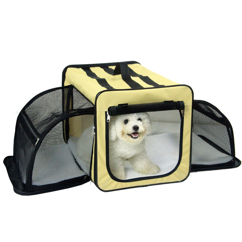 Cage pour chien Capacie Pet Capac, Très grand (H 24,8 po x l 24,8 po x P 35,8 po), Kaki