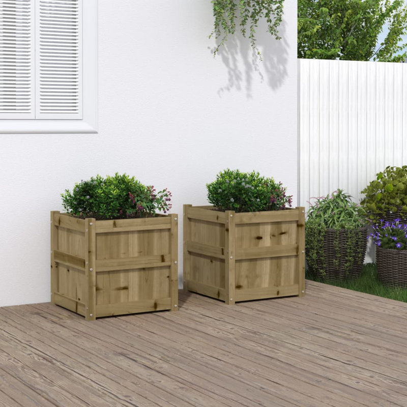 Planter Box, Impregnated Wood Pine