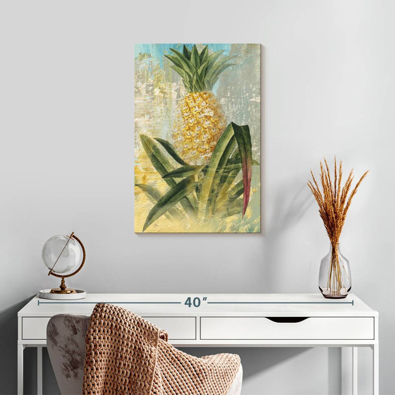 Yarlin Botanical Pineapple, 24" H x 16" W
