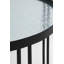 Narain Glass Top Cross Legs Nesting Tables