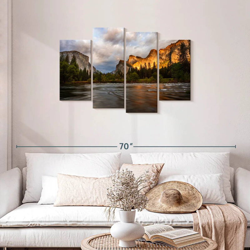 Alvord Yosemite Calm River, 27'' H x 43'' W