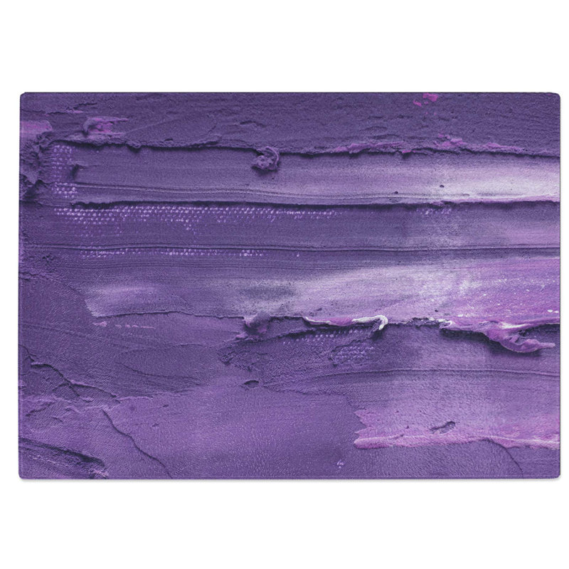 Tempered Glass Art Painting Vol.47 Chopping Board, 39 cm W x 28.5 cm L
