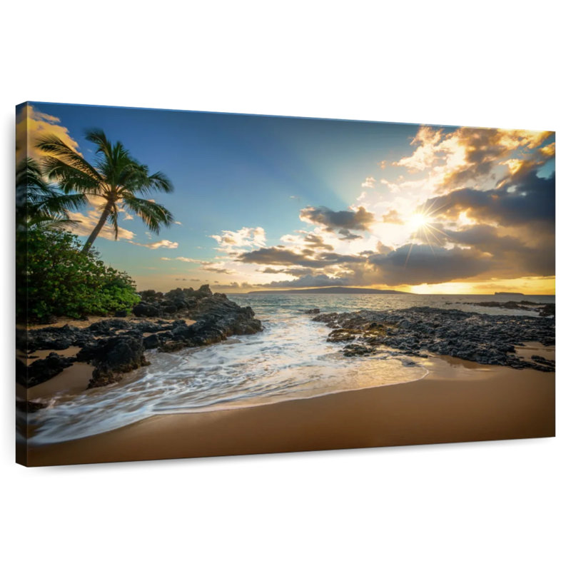 Gillard Sunrise At Makena Beach, H 30 po x l 45 po