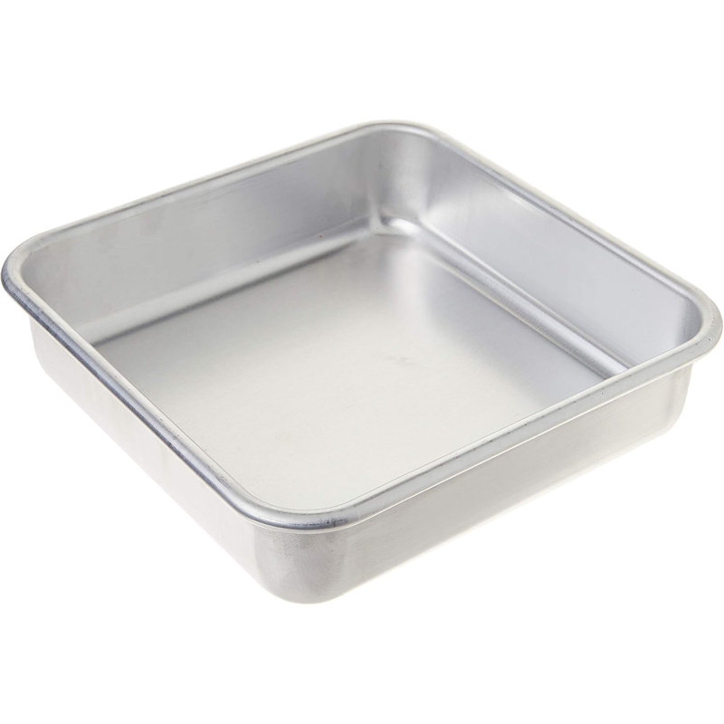 Nordic Ware Naturals Aluminum Commercial 8" x 8" Square Cake Pan