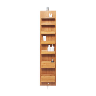 Mendocino Solid Wood Bathroom Shelves