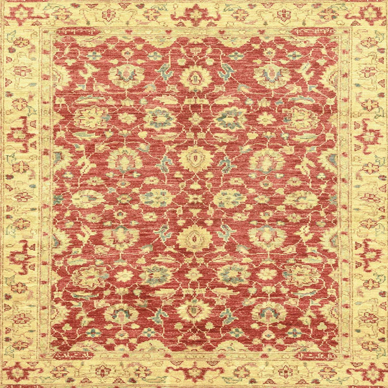 Abstract Indoor Rug, Square 8'
