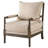 Herndon Upholstered Bobbin Accent Chair Beige and Natural-50530165-10487065