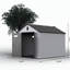 Remise extérieure en plastique de 8 x 10 pi - Créez un espace de divertissement organisé dans la cour pour ranger vos fournitures de jardinage de façon pratique