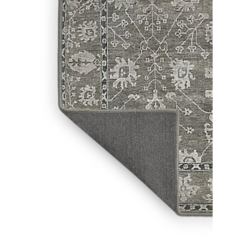 Tapis oriental gris Hardouin, Tapis de couloir 2 pi x 5 pi