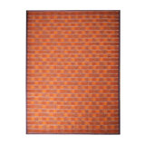 Rug & Kilim’S Scandinavian Rug With Orange Geometric Patterns