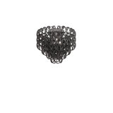 Minigiogali Ceiling Lamp 50 Crystal Transparent Matt Bronze 1 E26 Ul