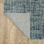 Tapis rayé bleu / gris Matsumura-1485941845