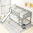 Bunk Bed with Convertible Slide and Ladder-1224102843