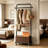 Entryway Coat Rack Storage Organizer-129595858