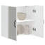 Kitchen Wall Cabinet Lucca White Engineered Wood