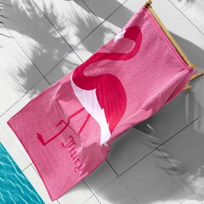 Juicy Couture Juicy Flamingo Beach Towels