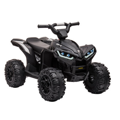 12V Kids Electric ATV Quad, 4-Wheel Ride On Car w/Parent Remote, Dual Drive, High/Low Speeds & Music