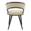 Chaise rembourrée en velours Vesta-579791249
