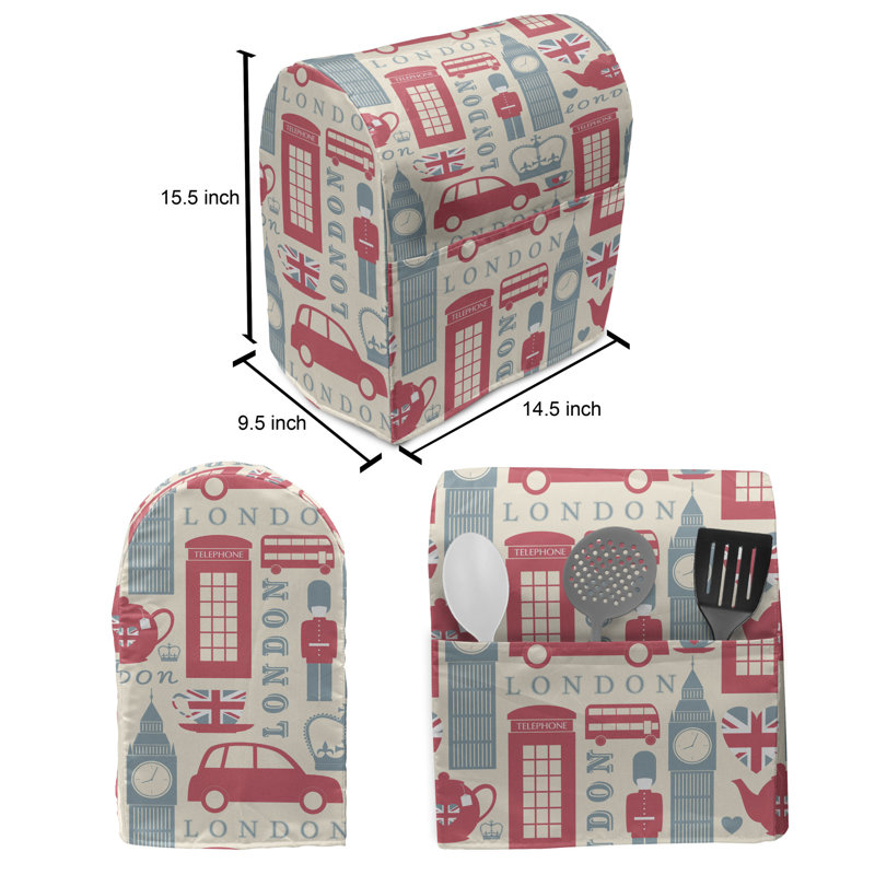 Housse pour batteur sur socle East Urban Home