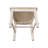 Decosmo 18'' H Solid Wood Side Chair
