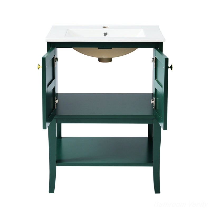 Inesa 24.02'' Bathroom Vanity with Top