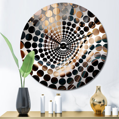 Willeen - Abstract Marble Wall Clock