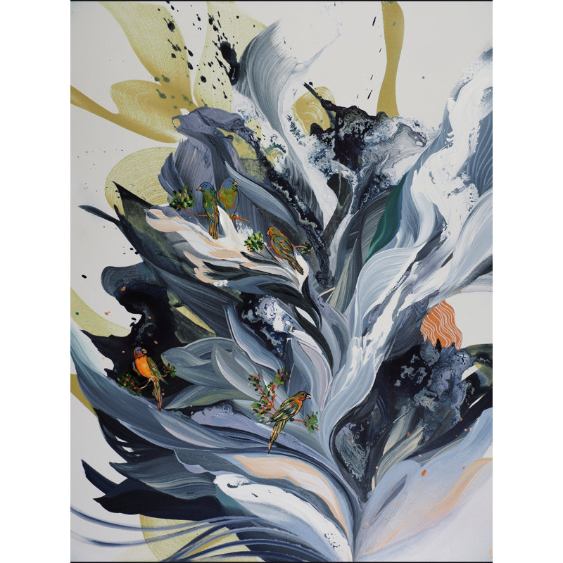 Return To Haven Print by Novi Lim, Black Framed Paper, 21.2" H x 17.2" W
