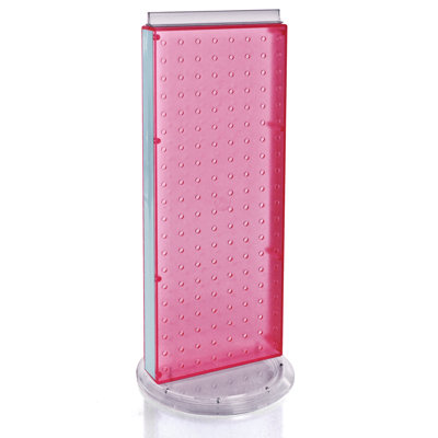 Non-Revolving 8"W x 20.75"H Pegboard Counter Display