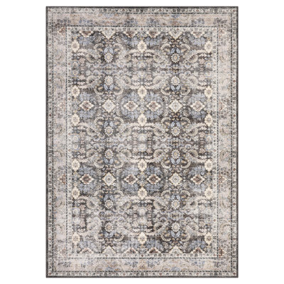 Rectangle Floral Area Rug