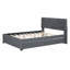 Lit plateforme tapissier avec lit gigogne-701341280-701341281