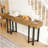 Foyer Table,Rustic Console Table,Hallway Table,Sofa Table,Display Shelf-1322407326