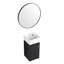 Meuble-lavabo simple l 12 po x P 11,22 po x H 24,04 po