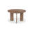 Lia Round Dining Table Dark Brown