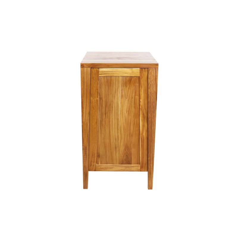 EcoDecors Signifiacado® 18'' Free Standing Bridge or End Bathroom Vanity with Solid Wood Top