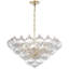 Julie Neill Caselli 36" Basket Chandelier with Clear Glass-1190424750-1190424751