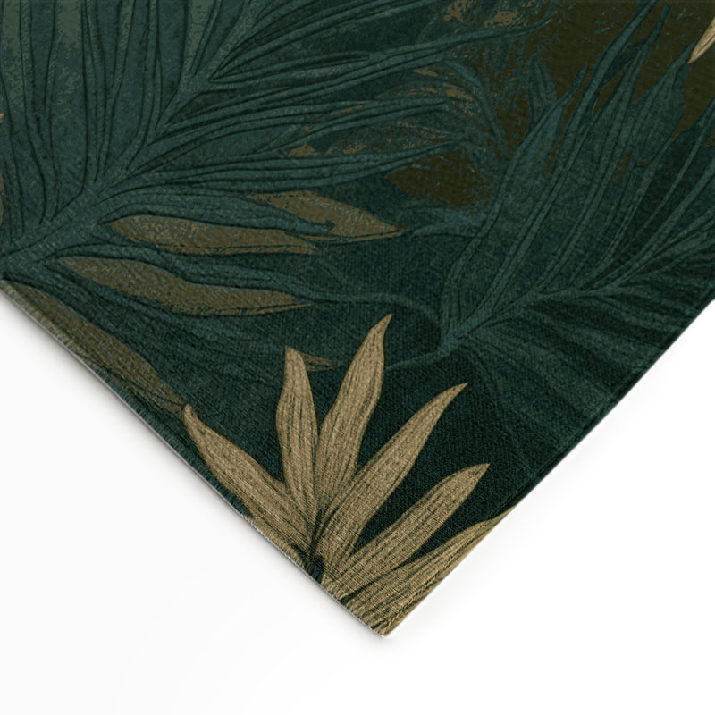 Tapis d'intérieur et d'extérieur vert Nature