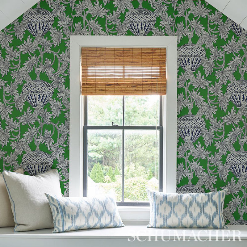 Papier peint Santarem, Vert
