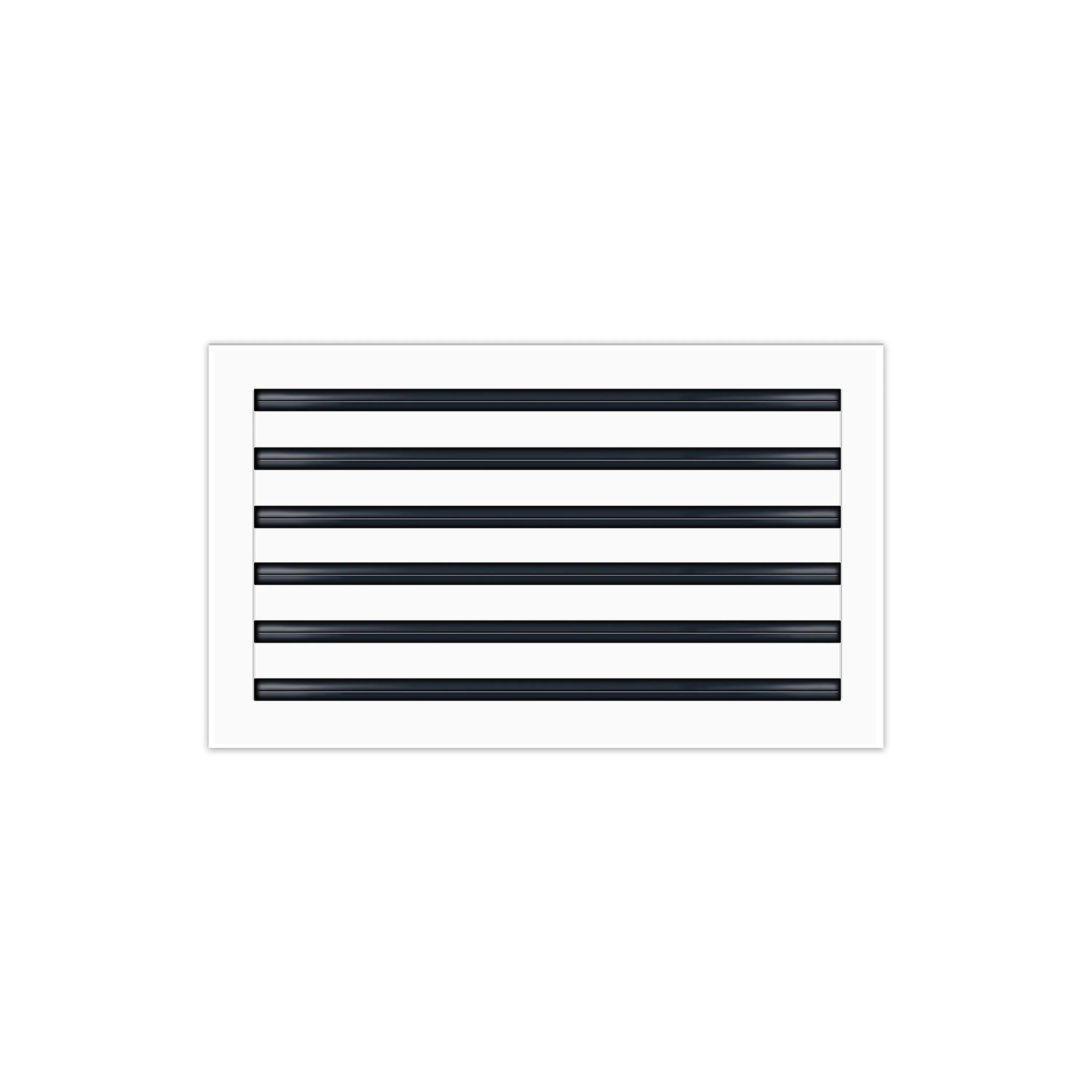 BUILDMART - 24x12 Modern AC Vent Cover - Decorative Black Aluminum Air - View #5