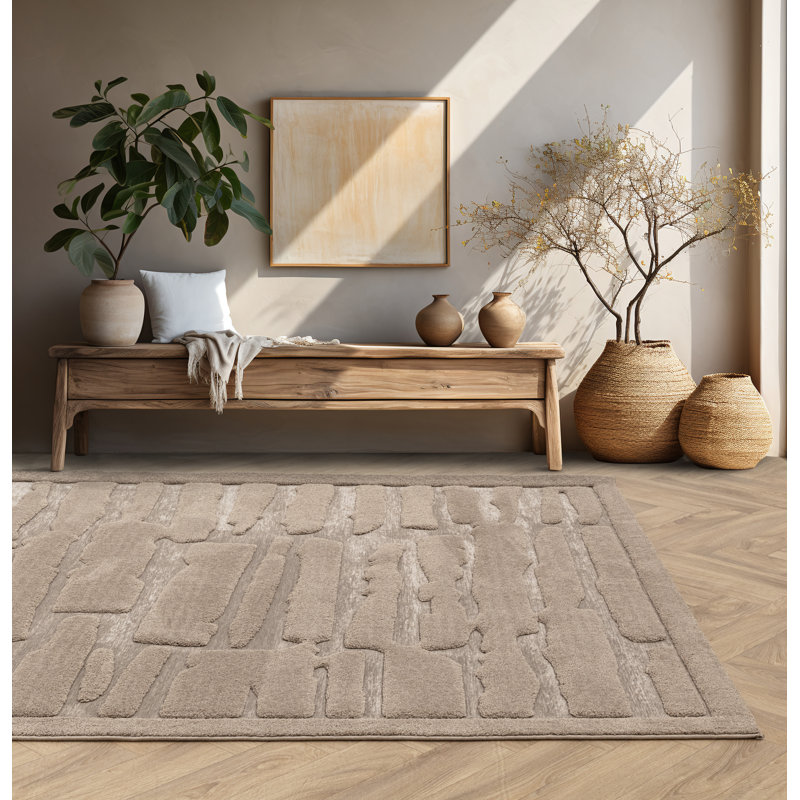 Lucil Geometric Area Rug, Rectangle 200 x 290cm