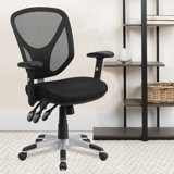 Bonavant Mid-Back Mesh Multifunction Swivel Task Office Chair with Adjustable Arms