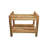 EcoDecors, Earthy Teak Classic Teak Shower Bench, with LiftAid Arms-25158392