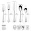 Novaro 45-Piece 18/10 Stainless Steel Flatware Set, Service For 8