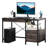 Metal Base Computer Desk