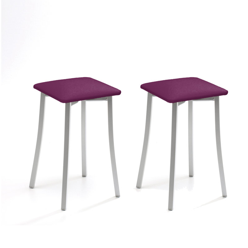 Gabril Upholstered Counter Stool, Berengena