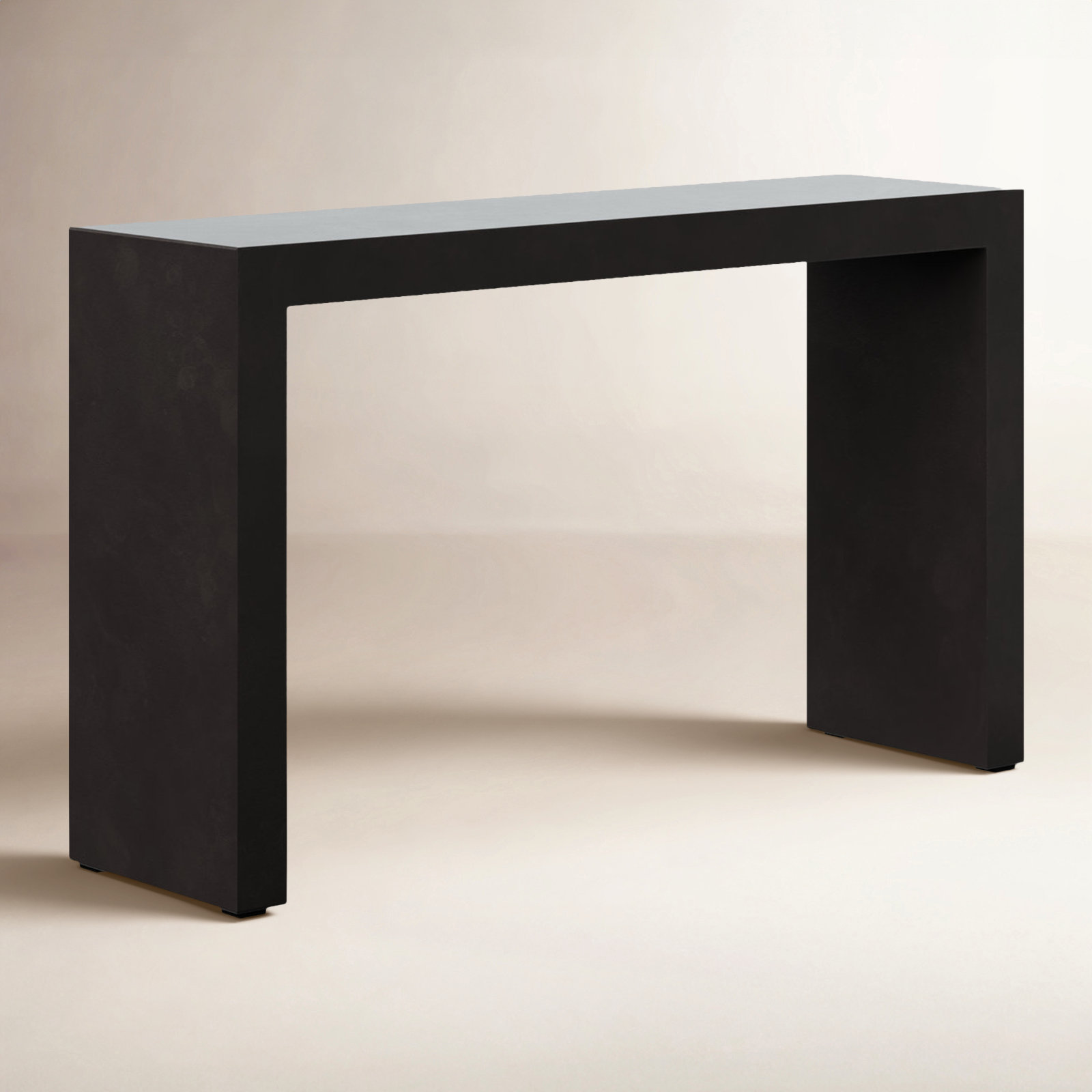 Kareen 55'' Console Table, Lava Brown