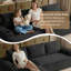 Canapé modulaire de 104 po pour salon pour canapé de salon surdimensionné avec méridienne en forme de L et porte-gobelet-1358318078-1358318066