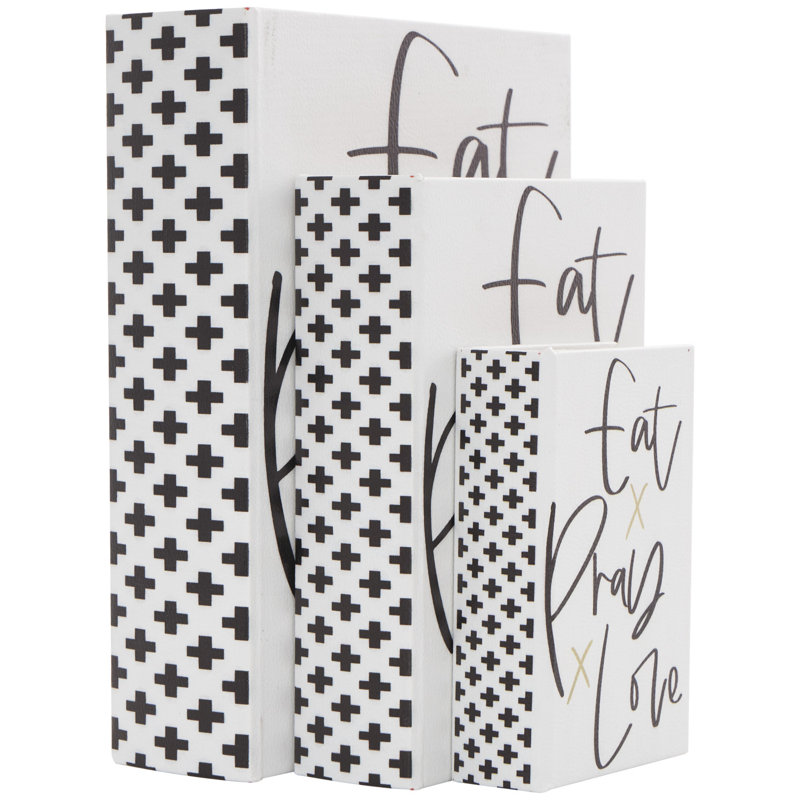 Ensemble de 3 boîtes à livres Papert